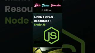 🔥Mern / Mean Resources: Node.Js #meanstack #mernstack #nodejs #webdevelopment #shorts #coding