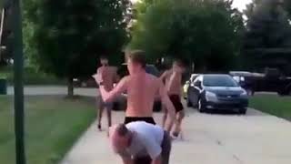 100% result trick and method of playing basketball, fun jokes joke video