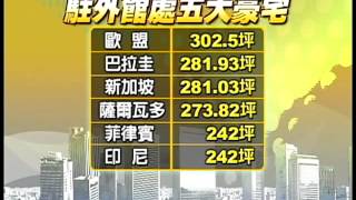綠委爆 駐外代表官舍太豪奢－民視新聞