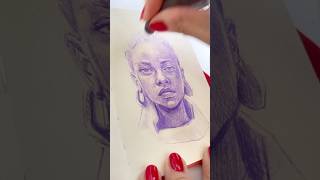 Daily drawing routine | 20min pencil sketch #dailyart #drawing #sketchbook #pencilsketch #portrait