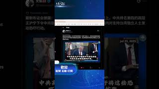 王滬寧在操作中共的跨國鎮壓 #天亮論政 #章天亮