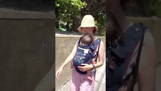 抱っこ紐 1週間コーデ【sun&beach抱っこ紐（日本製）】