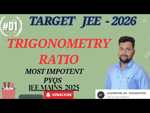 TRIGONOMETRY JEE MAINS PYQS 2025 || TARGET JEE 2026 || CONCEPTS + SOLUTION + TRICKS #targetjee2026