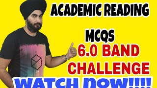 IELTS Academic Reading MCQs Tips Ans Tricks | Learn With Ramandeep Sir How To Crack MCQs In Reading