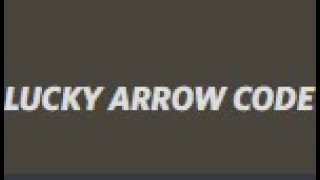 [YBA] Using New Code Lucky Arrows