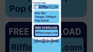Free Guitar Loop - 126bpm Clean Pop Guitar Loop in Bm