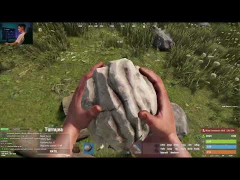 TEK BAŞIMA HAYATTA KALMA MÜCADELESİ VERİYORUM. RUST (part 1 )