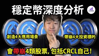 【引爆金融革命】一片看懂，穩定幣！StableCoin帶崩4大投資資產！甚至包括CRCL自己！深度分析。【D的财富链/美股投資/加密貨幣投資/虛擬貨幣】