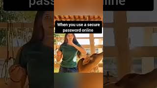Feeling Invincible with a Strong Password 🔐💪#StrongPasswords #CyberSafety #SecureYourData