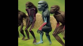 Human Evolution #ai #aianime #aiart #cool #art #edit #animeedit #deforum #goat #funny