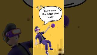 Create glow effect for your button in VR  #unity6#vrdevelopment #3dgamedevelopment