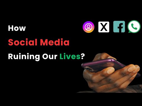 How social media is ruining our lives? The dark side of social media.