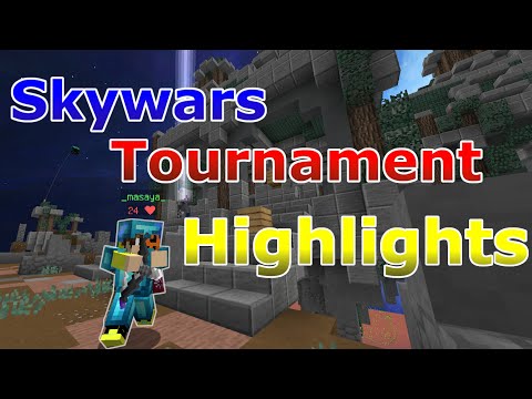 Skywarsトーナメントのハイライト！【スカイウォーズ キル集 ハイピクセル hypixel マイクラ】
