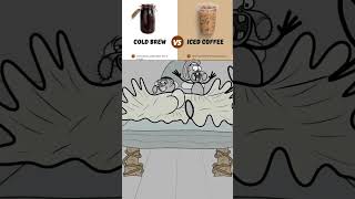 Who is best 😘 Cold Brew vs Icea Coffee #amazingmemes #funnyimages #funny #funnypost #funniestvideo