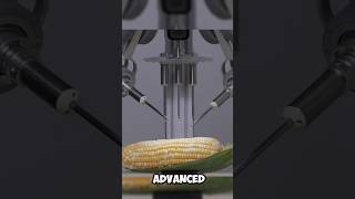 "Microsurgery on a Corn Kernel? Robotics at Its Finest! 🌽 #shorts"