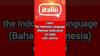 italki Redeem code: AAAEBC6 #italki #LearnLanguage #LearnIndonesian #LearnIndonesiaLanguage
