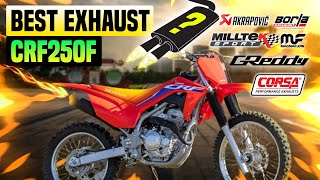 Honda CRF250F Exhaust Sound 🔥 Upgrade,Yoshimura,FMF,Pro Circuit,Review,Mods,Mivv,Stock,System+