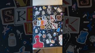 A slight freak out when I stained the cover, but other than that I liked it #art #art #sketchbook...