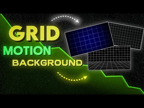 (Grid Motion Background Animation | & Editing | Free to Use""3D Grid Animation🚀