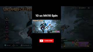 10 uc m416 spin #techsujeet #bgmi #pubgmobile #gaming #viralshorts