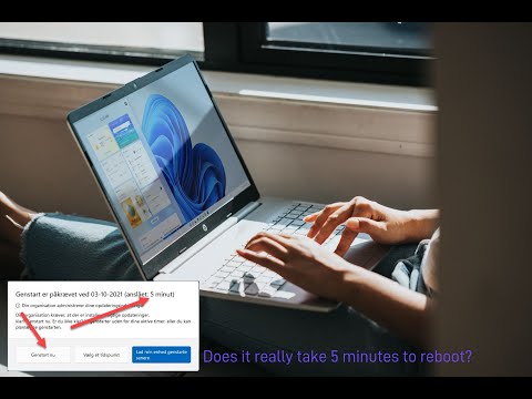 Real world test - Reboot time of Windows 11