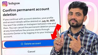 Instagram Account Delete Kaise Kare Permanently 2025 | How To Delete Instagram Account Permanently