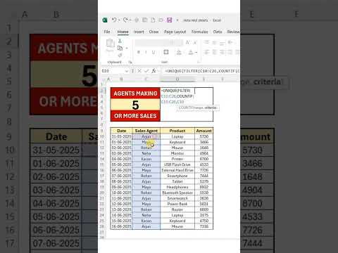 filter items times #excel #data