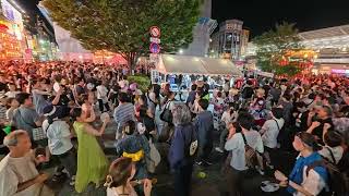 ダンシング・ヒーロー（荻野目洋子）　2025年自由が丘納涼盆踊り大会3日目16　東京都目黒区