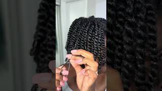 TWIST OUT using @olaplex Nº.10 Bond Shaper™Curl Defining Gel! #OLAPLEX10 #OLAPLEXpartner #Type4hair