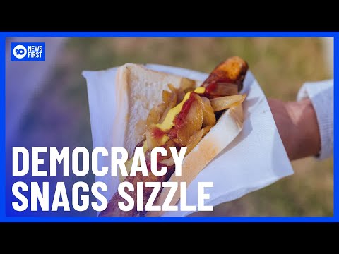 Democracy Sausages Sizzle As Australians Head To The Polls | 10 News First