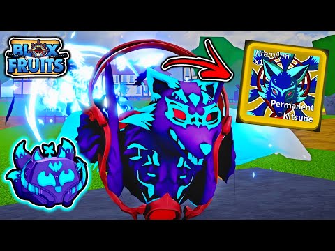 PERM Kitsune GIVEAWAY Winner! + ANNOUNCEMENT (Quitting YT?.) -  Blox Fruits