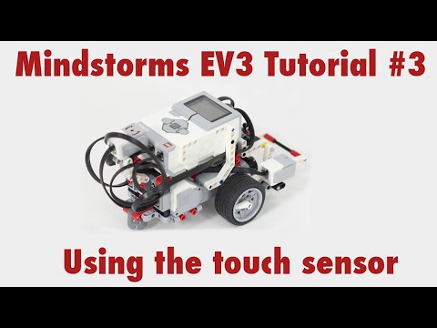 Mindstorms EV3 Tutorial #3: Using the touch sensor