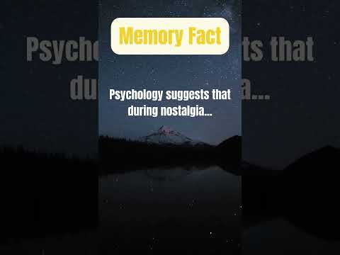 Journey Through Nostalgia: The Psychology of Fond Memories#motivation #psychologyfacts #psychology