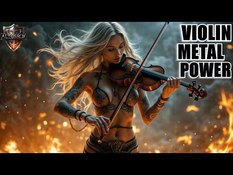 VIOLIN + METAL + PIANO + BASS CINEMATIC  (instrumental) -  Power Theme Music