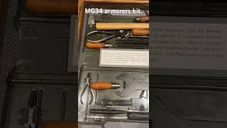 Mg34 Armorers kit #collector #german #militaria #ww2 #wwii #vintage #war #history #military