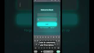 Glowing UI #html #css #glowing