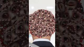 ASMR animatoin relax sound skin care treatment viral makeup#asmr#satisfying#relax#skincare#animation