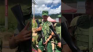 果敢同盟軍勐古巡邏#同盟軍#MNDAA#果敢#Myanmar#army