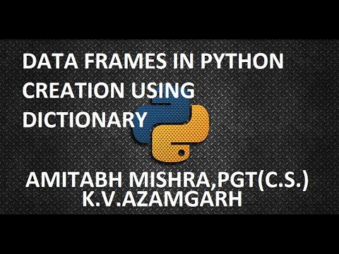Creating DataFrame using Dictionary of Series and List of Dictionary
