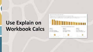 Explain on Workbook Custom Calculations in Oracle Analytics
