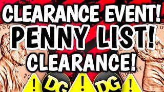 ⚠️CLEARANCE EVENT DETAILS! NEW CLEARANCE! NEW PENNY LIST! DOLLAR GENERAL COUPONING THIS WEEK