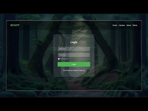 HTML & CSS Only !! Login-Page