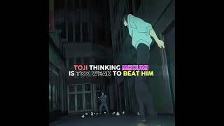 if Megumi summons Mahoraga against TOJI 🥶☠️ || JUJUTSU KAISEN || #jujutsukaisen #anime #toji