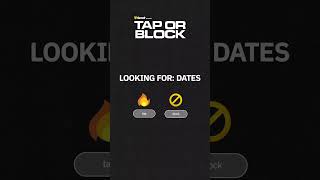 just looking for dates on Grindr: 🔥 or 🚫? #TapOrBlock #TroyeSivan