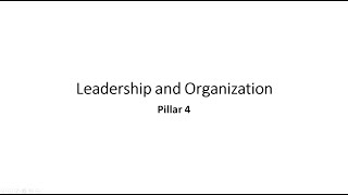 CMRP Certification: Pillar 4 - Organization & Leadership Explained + 10 MCQs