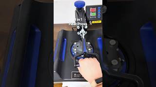 VEVOR Heat Press Machine | 800W, for DIY T-Shirts Cap & Mugs Blue
