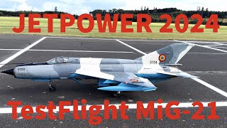 JETPOWER MiG-21 TESTFLIGHT