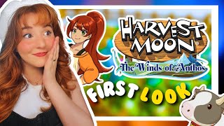 I Got a FIRST LOOK at Harvest Moon: The Winds of Anthos!