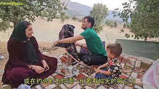 萨利赫送马苏梅围巾感谢，阿里计谋失败#纪录片解说 #伊朗游牧民生活 #萨利赫