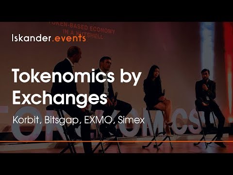 Tokenomics by Exchanges — Korbit, Bitsgap, EXMO, Simex